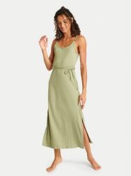 Banana Moon Sukienka letnia Yaquina Amaria MGC27 Zielony Regular Fit. Zielone sukienki Banana Moon, na lato, m, bez wzorów, z wiskozy, bez kołnierzyka, bez ramiączek. Za 459.99 zł.