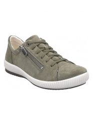 Legero Skórzane sneakersy "Tanaro 5.0" w kolorze khaki rozmiar: 37. Brązowe trampki Legero, bez wzorów, bez zapięcia. Za 232.78 zł.