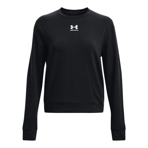 Damska bluza z kołnierzem typu crew neck Under Armour Rival. Białe bluzy Under Armour, s, bez wzorów, z polaru, bez kaptura. W wyprzedaży za 143.90 zł.