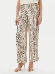 Bruuns Bazaar Spodnie materiałowe Brinna BBW4390 Srebrny Loose Fit. Szare spodnie materiałowe Bruuns Bazaar, bez wzorów, z materiału. Za 449.99 zł.