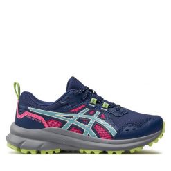 Buty do biegania Asics. Niebieskie obuwie sportowe Asics, bez zapięcia, do biegania. Za 189.99 zł.