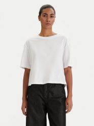 Armani Exchange T-Shirt XW001836 AF10356 U0002 Biały Regular Fit. Białe t-shirty Armani Exchange, l, bez wzorów, z bawełny, bez kołnierzyka, bez ramiączek. Za 289.99 zł.