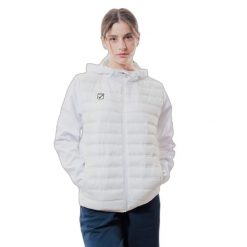 Damska kurtka z kapturem Givova Superior. Białe kurtki narciarskie Givova, bez wzorów, z puchu, z kapturem, narciarskie. Za 303.99 zł.