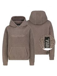 Sublevel Bluza polarowa w kolorze jasnobrązowym rozmiar: L. Brązowe bluzy Sublevel, l, bez wzorów, z polaru, bez kaptura. Za 166.49 zł.