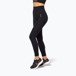 Legginsy treningowe damskie Carpatree Allure Seamless. Czarne legginsy Carpatree, xl, bez wzorów, z elastanu, z podwyższonym stanem, na fitness i siłownię. Za 149.99 zł.