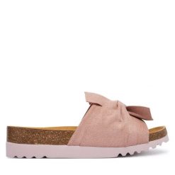 Klapki Scholl. Czerwone klapki Scholl, bez wzorów, bez obcasa. Za 339.99 zł.