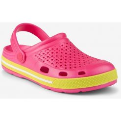 Glemo Coqui Lindo damskie klapki fluo różowy/fluo żółty. Czerwone klapki Coqui, bez wzorów, bez obcasa. Za 151.99 zł.