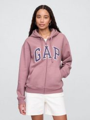 GAP Bluza w kolorze jasnoróżowym rozmiar: L. Różowe bluzy sportowe GAP, l, bez wzorów, bez kaptura. Za 198.56 zł.