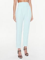 Pinko Spodnie materiałowe Natalia 100052 7624 Błękitny Regular Fit. Niebieskie spodnie materiałowe Pinko, bez wzorów, z materiału. Za 669.99 zł.