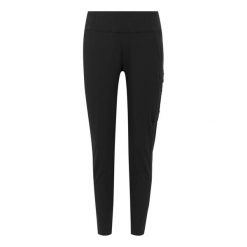 Damskie Legginsy Turystyczne Monira. Czarne legginsy Regatta, m, bez wzorów, z elastanu, z podwyższonym stanem, długie. Za 198.99 zł.