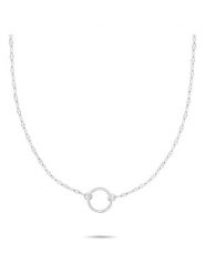 Tamaris Naszyjnik z elementem ozdobnym - dł. 45 cm rozmiar: onesize. Szare naszyjniki Tamaris, ze stali. Za 67.09 zł.