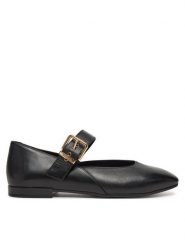 MEXX Baleriny MX/016C-RST Czarny. Czarne baleriny Mexx, bez wzorów, ze skóry, bez obcasa. Za 239.99 zł.