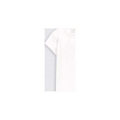 T-shirt z krótkim rękawem. Białe t-shirty COCCODRILLO, uniwersalny, bez wzorów, z bawełny, bez kołnierzyka, bez ramiączek. Za 29.90 zł.