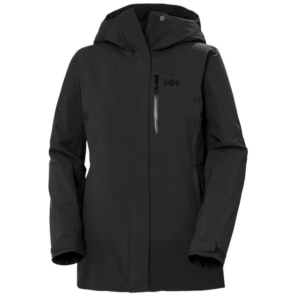 Damska kurtka narciarska z kapturem Helly Hansen Snowplay. Czarne kurtki narciarskie Helly Hansen, l, bez wzorów, z dzianiny, z kapturem, narciarskie, primaloft. Za 1,170.50 zł.