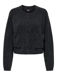 ONLY Kardigan w kolorze czarnym rozmiar: M. Czarne kardigany Only, m, bez wzorów, ze splotem. Za 119.95 zł.