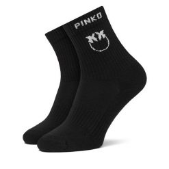 Skarpety wysokie damskie PINKO. Czarne skarpety Pinko, bez wzorów. Za 159.99 zł.