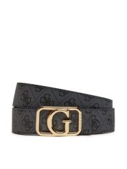 Guess Pasek Damski BW9184 P4435 Czarny. Czarne paski Guess, z aplikacjami, ze skóry. Za 179.99 zł.