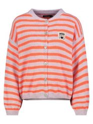 Sublevel Kardigan w kolorze pomarańczowo-jasnoróżowym rozmiar: M/L. Pomarańczowe kardigany Sublevel, l, bez wzorów. Za 143.99 zł.