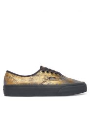 Vans Tenisówki Authentic VN000D6GGR81 Złoty. Żółte trampki Vans, bez wzorów, bez zapięcia. Za 399.99 zł.