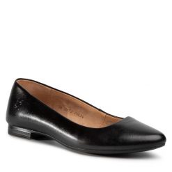 Baleriny Maciejka. Czarne baleriny Maciejka, bez wzorów, bez obcasa. Za 159.99 zł.