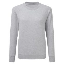 Damska Raglanowa Bluza Z Okrągłym Wycięciem Pod Szyją. Białe bluzy SG, s, bez wzorów, bez kaptura. Za 93.99 zł.