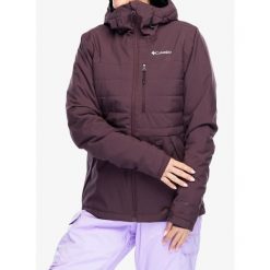 Kurtka ocieplana damska Columbia Powdered Peak Insulated Jacket. Fioletowe kurtki narciarskie Columbia, m, bez wzorów, bez kaptura, narciarskie. Za 576.99 zł.