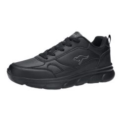 Buty damskie KangaROOS K-CR Adina. Czarne trekkingi KangaROOS, z materiału, trekkingowe. Za 179.99 zł.
