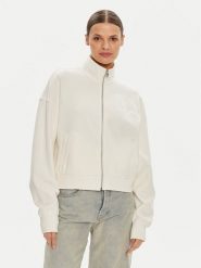 Calvin Klein Jeans Bluza Satin Applique J20J223922 Écru Relaxed Fit. Bluzy Calvin Klein Jeans, xl, bez wzorów, z jeansu, bez kaptura. Za 279.99 zł.