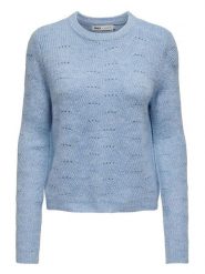 ONLY Sweter w kolorze błękitnym rozmiar: M. Niebieskie swetry Only, m, bez wzorów, bez ramiączek. Za 79.03 zł.