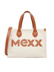 MEXX Torebka MEXX-L-002-07 Beżowy. Brązowe torebki klasyczne Mexx, bez wzorów, z materiału, bez dodatków. Za 139.99 zł.