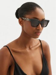 Furla Okulary przeciwsłoneczne Sunglasses WD00118-BX1892-OHV0-4-401-20-BD-D Czarny. Czarne okulary przeciwsłoneczne Furla, bez wzorów, z tworzywa sztucznego. Za 919.99 zł.
