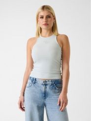 Guess T-Shirt 180724 Zielony Classic Fit. Zielone t-shirty Guess, s, z aplikacjami, bez kołnierzyka, bez ramiączek. Za 174.99 zł.