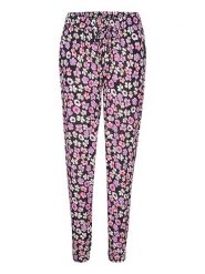 Kaffe Spodnie "Tara" w kolorze czarnym rozmiar: 34. Czarne spodnie materiałowe Kaffe, na imprezę, s, bez wzorów, z materiału. Za 78.47 zł.