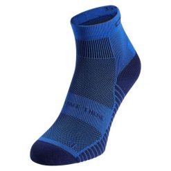Skarpetki UNI ODLO Socks quarter PERFORMANCE RUN. Niebieskie skarpety Odlo, bez wzorów, z elastanu. Za 69.99 zł.