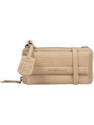Burkely Skórzana torebka "Casual Carly" w kolorze beżowym na telefon - 20 x 11 x 3 cm rozmiar: onesize. Brązowe torby na ramię Burkely, bez wzorów, z materiału, casualowe, przez ramię, bez dodatków. Za 171.68 zł.