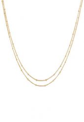 Elli Damski naszyjnik warstwowy delikatny Basic w srebrze 925 Sterling Silver Naszyjniki 1 ct. Szare naszyjniki Elli, srebrne. Za 228.99 zł.