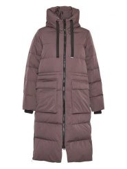 MOSS COPENHAGEN Płaszcz puchowy "Pavine" w kolorze fioletowym rozmiar: XS/S. Różowe płaszcze Moss Copenhagen, s, bez wzorów, z puchu, bez kaptura. Za 525.86 zł.