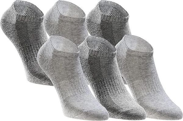 Skarpetki Tastic 6-pak Giftbox Grey-mix Grey 35-38. Szare skarpety Erima, bez wzorów, z bawełny. Za 117.99 zł.