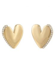 Guess Kolczyki JUBE06 089JW Złoty. Żółte kolczyki Guess, ze stali. Za 328.99 zł.