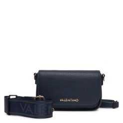 Torebka Valentino. Niebieskie listonoszki Valentino, bez wzorów, bez dodatków. Za 289.99 zł.