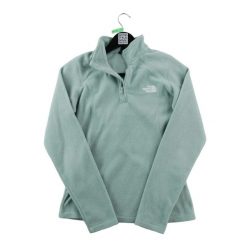 Second life - Bluza polarowa damska 1/4 Zip niebieska - Stan bardzo dobry. Niebieskie bluzy The North Face, xs, bez wzorów, z materiału, bez kaptura. Za 143.46 zł.