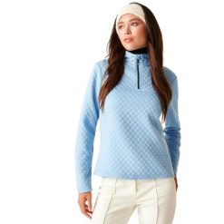 Damska kurtka narciarska Dare 2B Glamourize III. Niebieskie kurtki narciarskie Dare 2b, bez wzorów, z dzianiny, bez kaptura, narciarskie. Za 238.00 zł.