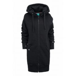 Bluza sportowa rozpinana z kapturem damska DEEP TRIP Luzak. Czarne bluzy DEEP TRIP, m, bez wzorów, z kapturem. Za 389.00 zł.