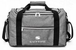 Torba sportowa Sapphire ST-130. Szare torby na ramię Sapphire, bez wzorów, z materiału, klasyczne, na ramię, duże, bez dodatków. Za 59.00 zł.