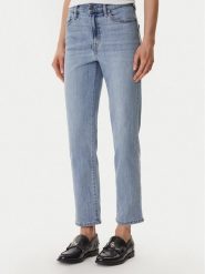 DKNY Jeansy DJ5B4109 Niebieski Straight Fit. Niebieskie jeansy DKNY, bez wzorów. Za 439.99 zł.