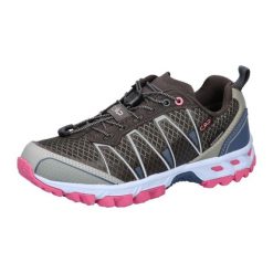 Buty do biegania w terenie wodoodporne damskie CMP Altak. Czerwone trekkingi CMP, z materiału, do biegania. Za 385.70 zł.
