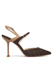 Liu Jo Szpilki Demi 13 SA6009 EX339 Brązowy. Brązowe szpilki Liu Jo, bez wzorów, ze skóry, bez obcasa, na szpilce, bez zapięcia. Za 729.99 zł.