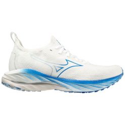 Kobieta Bieganie Buty Mizuno Wave Neo Wind Biały. Białe obuwie sportowe Mizuno, bez zapięcia, do biegania, mizuno wave. W wyprzedaży za 467.85 zł.