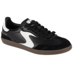 Buty sportowe Sneakersy damskie, Hotshot - Kickoff. Czarne obuwie sportowe Skechers, bez zapięcia, trekkingowe, Skechers Sport. Za 259.99 zł.