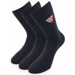 Niebieskie skarpetki Tonino Lamborghini 3 pary Niebieskie 43-46. Szare skarpety Lamborghini, bez wzorów, z bawełny. Za 124.99 zł.